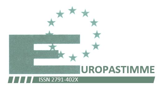  Zeitschrift Europastimme Logo mit Sternen und ISSN